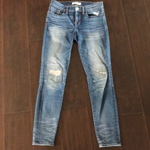 Madewell skinny skinny jeans